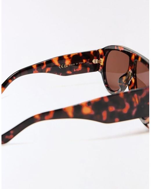 Bershka Black Plastic Sunglasses