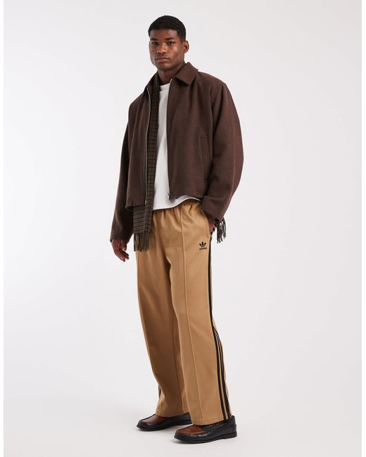 ASOS – harrington-jacke in Brown für Herren