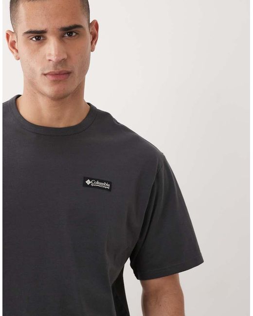 Columbia Black Csc Heavyweight Iconic T-shirt for men