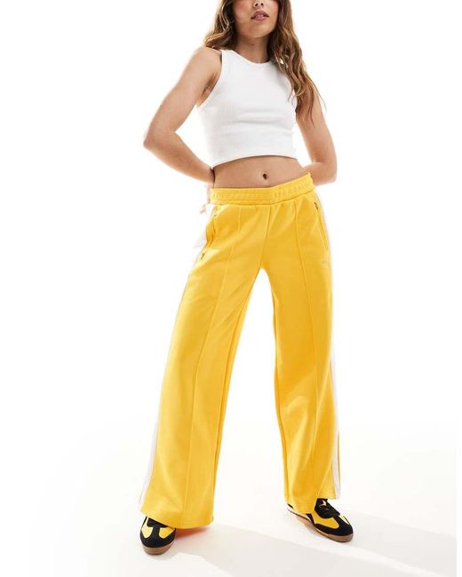 PUMA Trainingsbroek Met Lage Taille in het Yellow