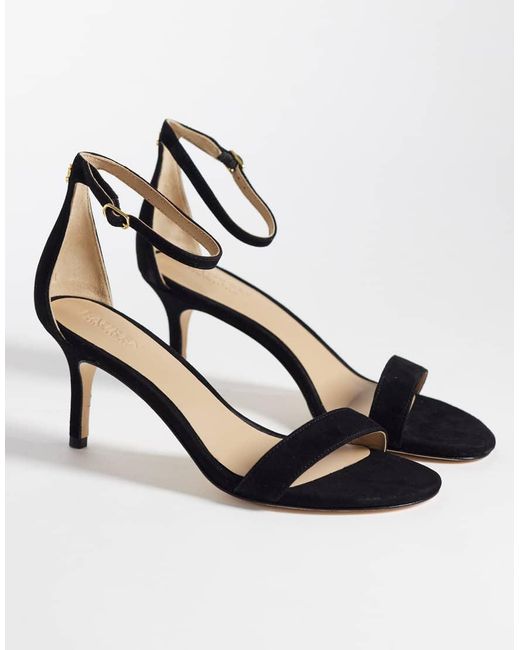 Ralph Lauren White Strap Healed Sandal