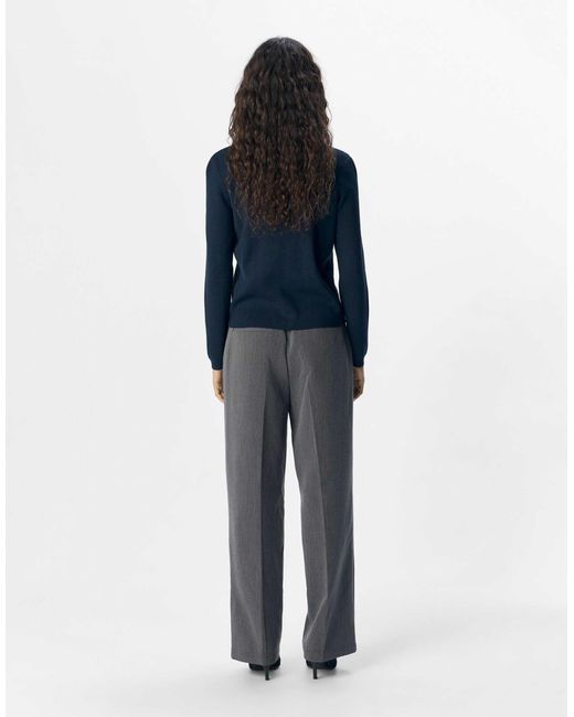 Object Blue – strickjacke