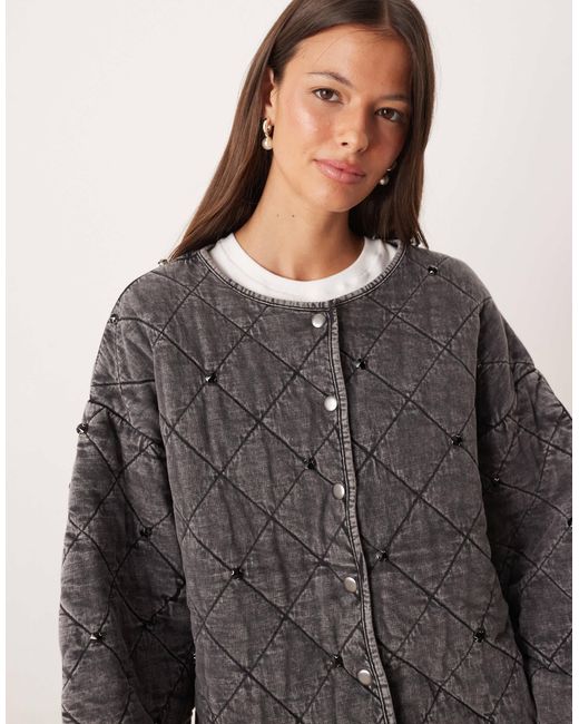 ASOS Gray – steppjacke