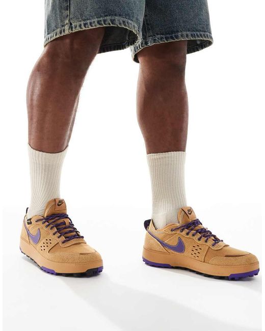 Nike White C1ty Prm Trainers for men