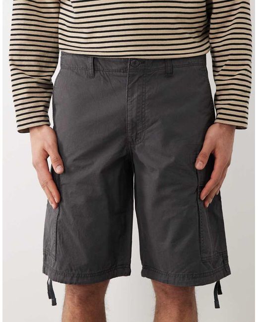 Jack & Jones Gray Cargo Shorts for men