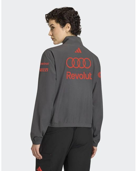 Adidas Originals Gray Audi Formula One Team Mechanics Tracktop