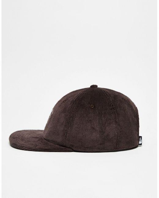 The North Face Brown – kappe aus cord
