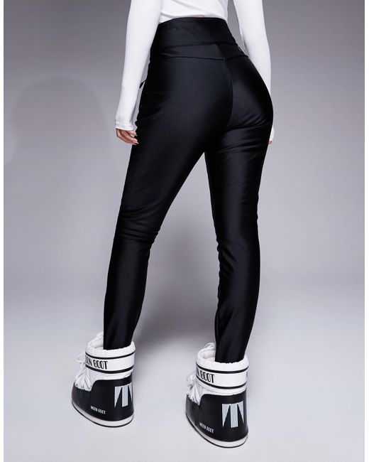 ASOS 4505 Ski & Snow Black 4505 hourglass – ski – wasserabweisende, schmal geschnittene softshell-skihose