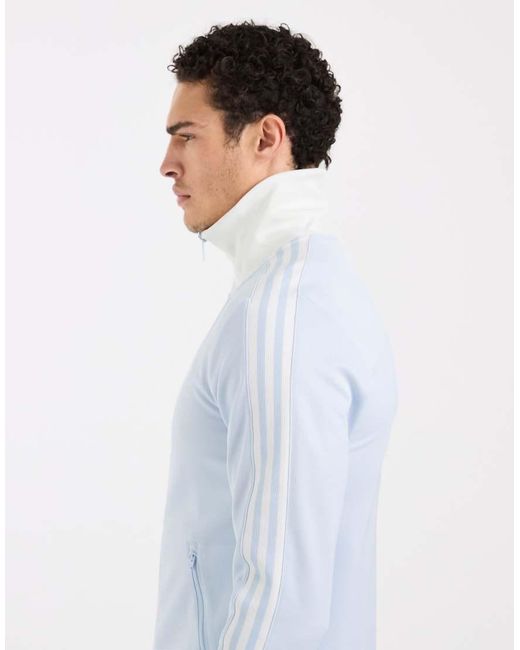 Adidas Originals Blue Classic Track Top for men