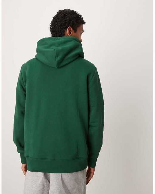 Sudadera Verde Con Capucha Y Logo Universitario De Gant de hombre de color Green
