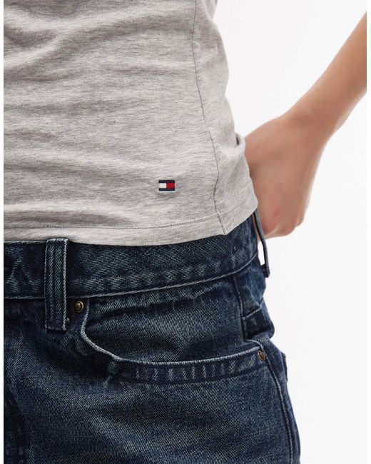 Tommy Hilfiger Blue Flag 2 Pack Vests