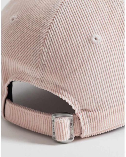 KTZ Pink La Dodgers 9Forty Mini Logo Cord Cap