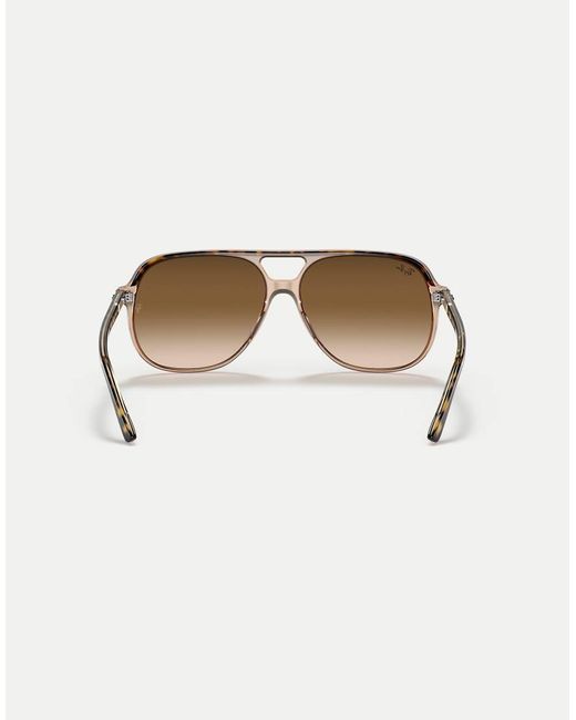 Ray-Ban Natural Bill Square Sunglasses
