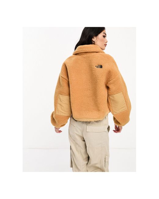 The North Face Natural – platte high pile – schweres fleece-sweatshirt