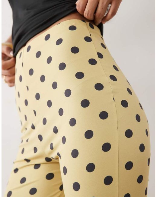 ASOS Natural Jersey Capri leggings