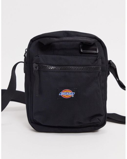 Dickies Black Moreauville Pouch Bag for men