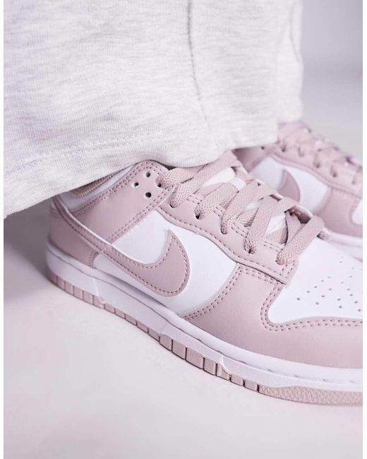 Nike White Dunk Low Trainers