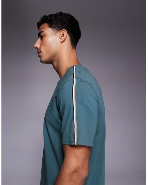 Boss Blue Boss Bodywear Unique Co-ord Lounge T-shirt for men