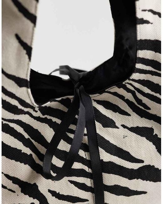 Sister Jane Black Nuit Bow Bag Co-Ord