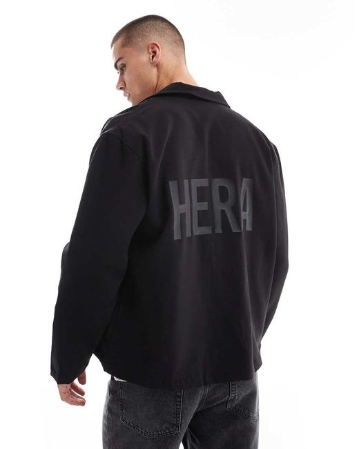 HERA Blue Coach Jacket for men