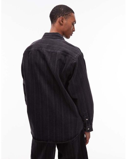 Carhartt Blue Rylan Denim Shirt Co-ord for men