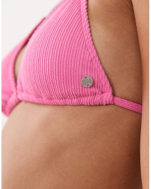 Billabong Red Triangle Bikini Top