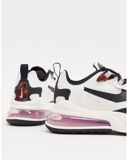 Nike Synthetic Air Max 270 React Tortoise Shell Shoe Lyst Canada Nike Synthetic Air Max 270 React Tortoise Shell Shoe Lyst Canada