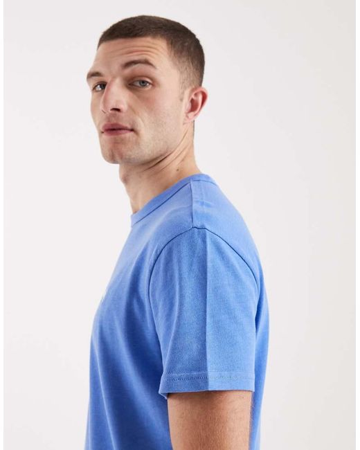 Tommy Hilfiger Blue Badge Tonal Logo T-shirt for men