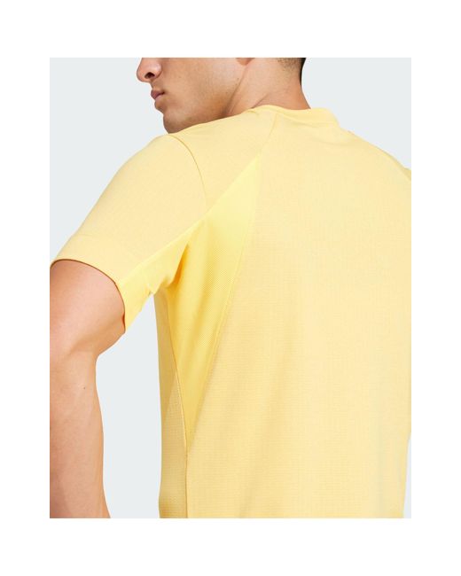Adidas - tennis freelift - t-shirt - orange Adidas Originals pour homme en coloris Metallic