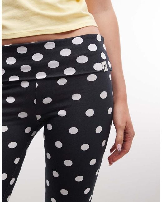 Collusion Multicolor Polkadot Capris