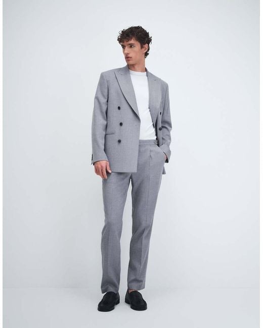 ASOS Gray Regular Suit Jacket for men