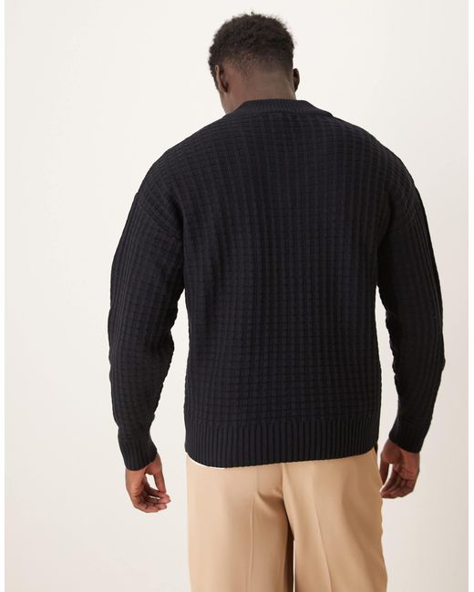 ASOS – strickpullover in Black für Herren