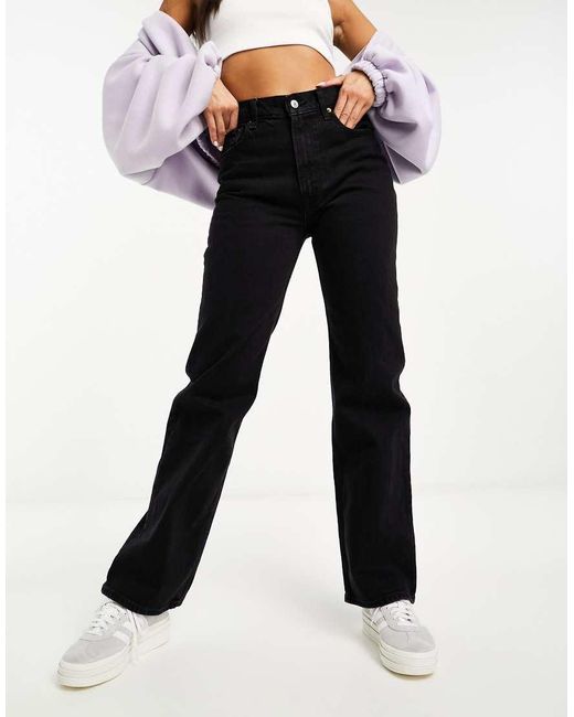 Abercrombie & Fitch Black 90S Relaxed Fit Jeans