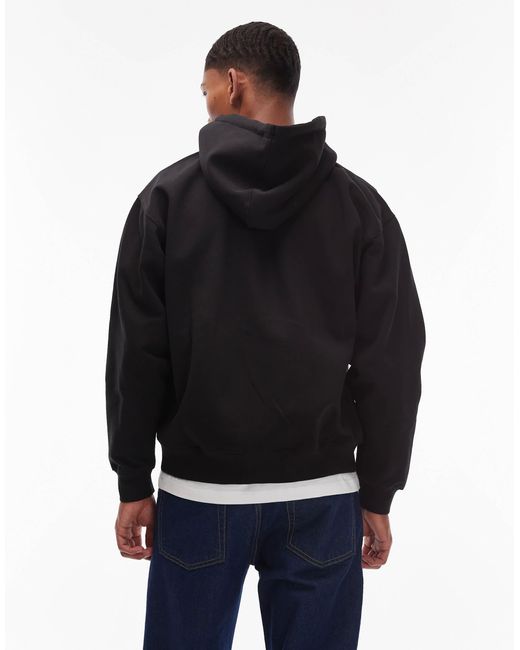 Persistent movement - sweat à capuche oversize zippé Obey pour homme en coloris Blue