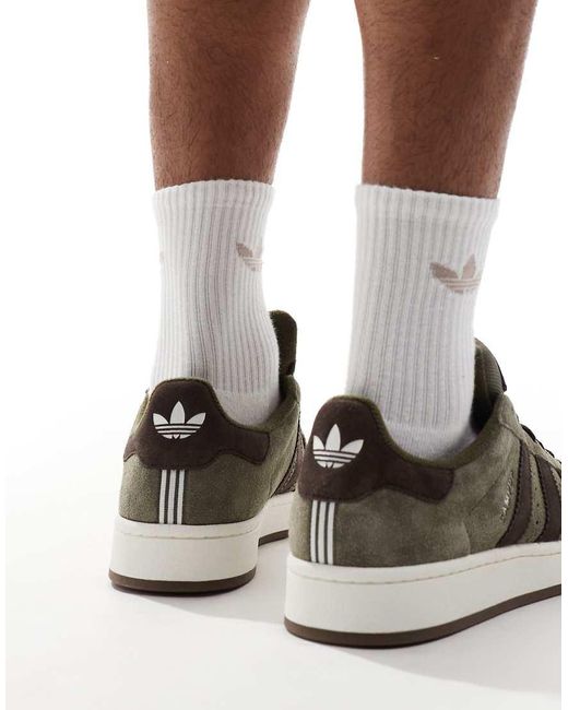 adidas gazelle silver green womens Zapatilla Adidas Campus Adv Hombre Verde - Blanco main image 0