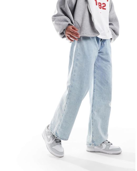 Nike Blue Dunk Low Retro Sneakers for men