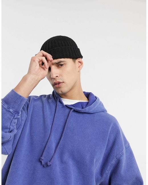 Reclaimed vintage Inspired Oversized Washed Hoodie in Blue for