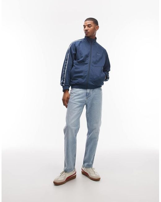 Carhartt Blue Bolar Track Jacket for men
