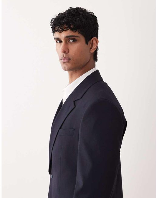 ASOS Blue Slim Suit Blazer for men