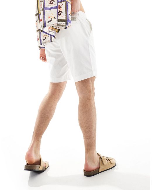 Pantalones cortos s Ben Sherman de hombre de color White