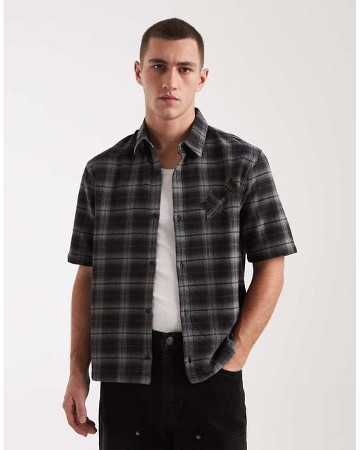 Hollister Black Short Sleeve Shirt for men