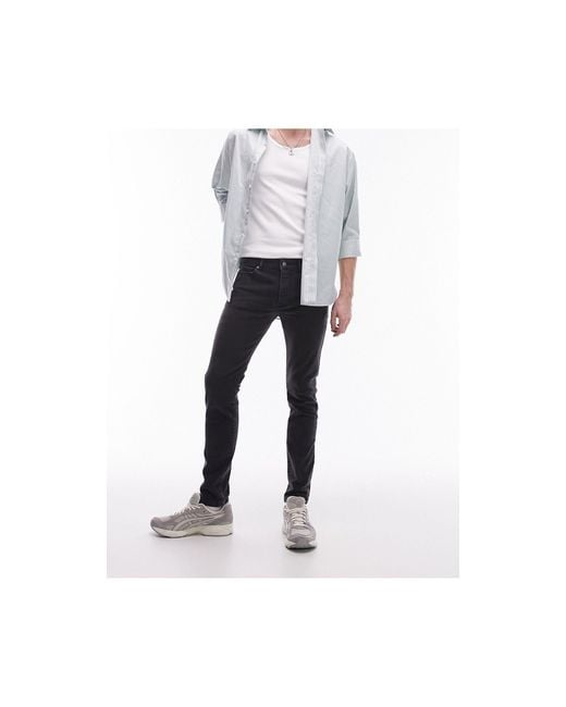 Topman – enge jeans in White für Herren