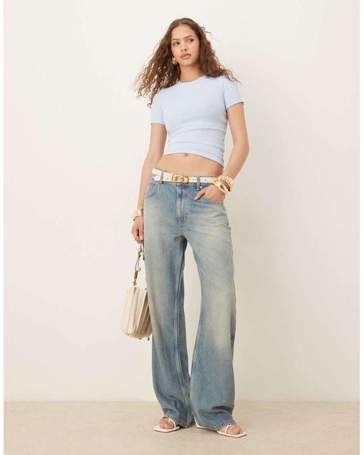 Glamorous Blue Basic T-Shirt