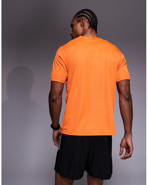 Adidas Originals Orange Adidas Training Essentials T-Shirt for men