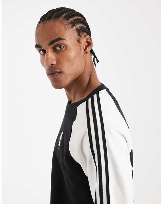 Adidas Originals Black Juventus Fc Originals Crew Sweatshirt for men