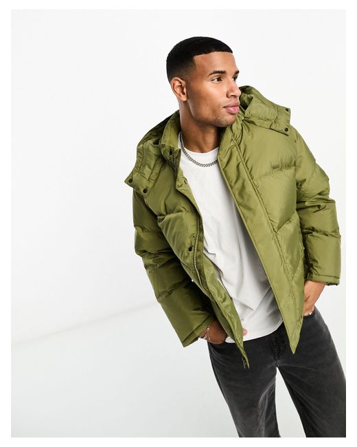 Levi's Down Puffer Jacket in Green for Men | Lyst Australia