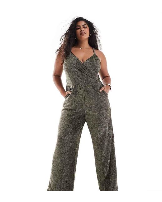 Vero Moda Black Strappy Wide Leg Jumpsuit