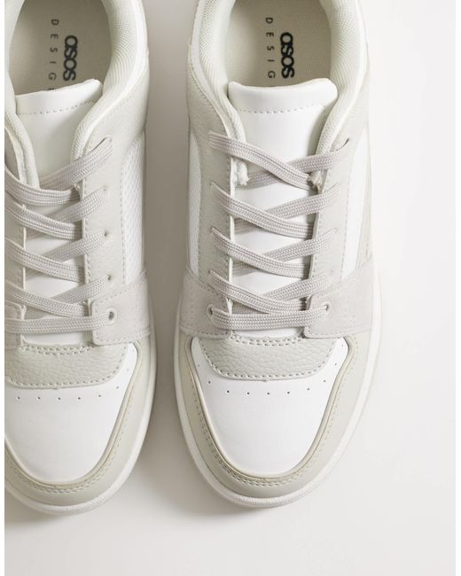ASOS – sneaker in White für Herren