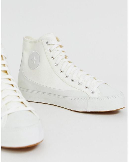 converse vintage white blue tint ice