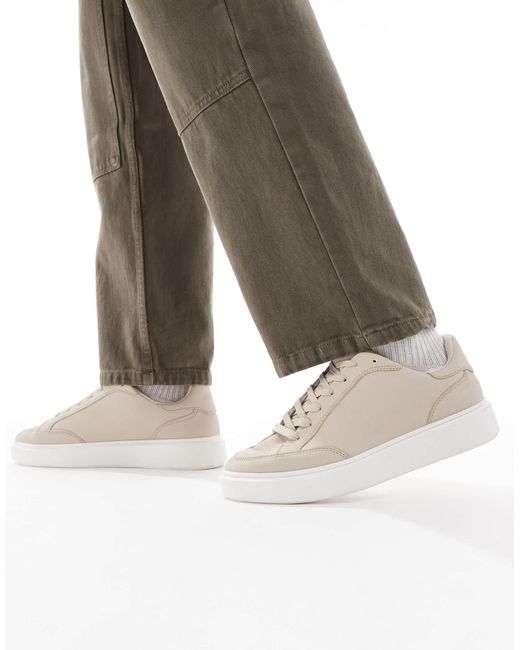 ASOS – schnürsneaker in White für Herren